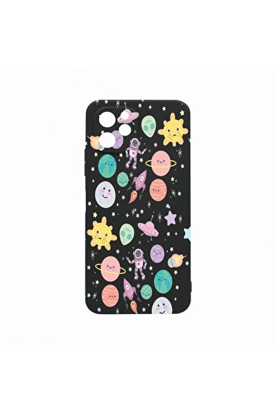 bestcase Θήκη, Συμβατή με Huawei nova Y61, Σχέδιο Σύμπαν, Πλανήτες, UFO, Ανθε...