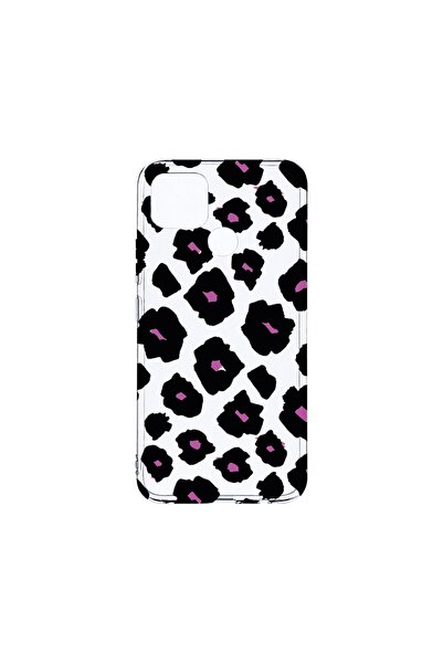 bestcase Διαφανής Θήκη Σιλικόνης 2MM, Συμβατή με Realme 7i, Σχέδιο Λεοπάρ Μπο...