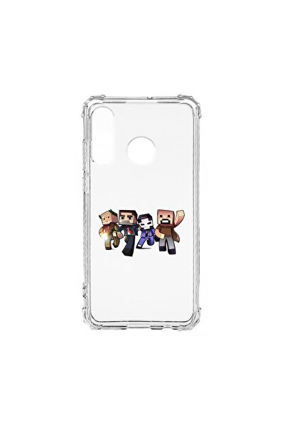 bestcase Husa Anti Shock, Compatibila Cu Huawei P30 Lite, Minecraft, Silicon ...