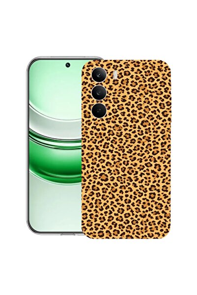 bestcase ¬Æ Husa Clear Silicon pentru Realme C71, Leopard pattern, 2041144 T ...