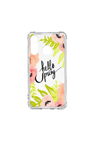 bestcase Husa Anti Shock Silicon Compatibila Cu Huawei P30 Lite, Hello Spring...