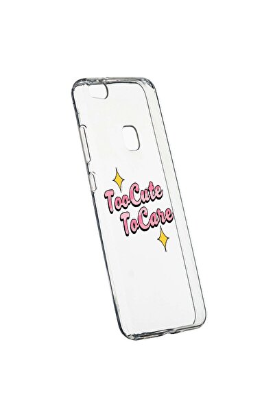 bestcase Husa de protectie cu mesaj Too Cute, pentru Huawei P10 Lite, reziste...