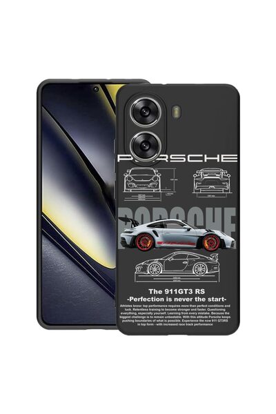 bestcase ¬Æ Husa Slim Silicon pentru Poco X7 Pro, Porsche, 1992025 B 1883
