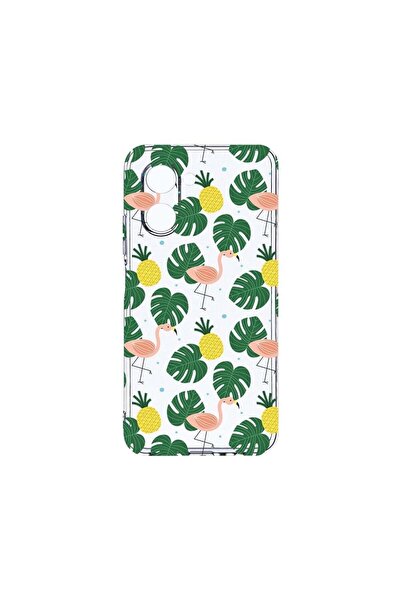 bestcase Διαφανής Θήκη Σιλικόνης 2MM, Συμβατή με Realme C33, Τροπικό, Αντικρα...