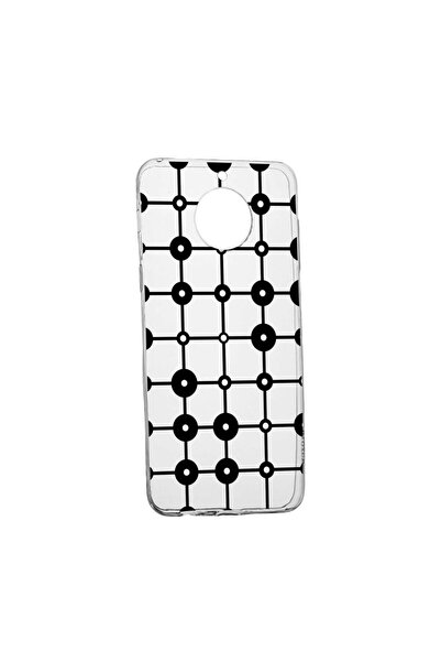 bestcase Θήκη σιλικόνης συμβατή με Nokia C20, με σχέδιο γραμμών, ανθεκτική στ...