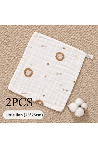 Choice13 ONE SIZE FITS MOST B-2PCS 2PCS.Newborn 100% Cotton Gauze Burp Cloths...