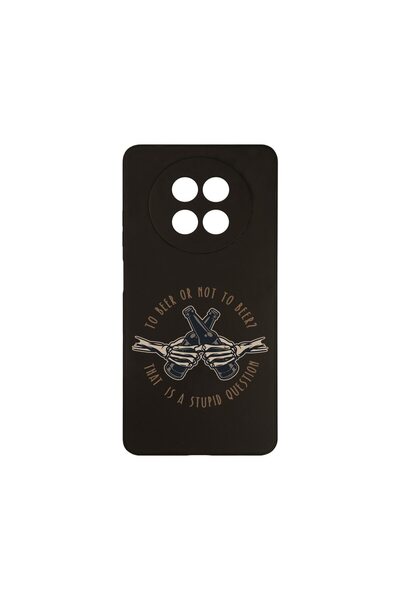 bestcase ¬Æ Husa Slim SIlicon 0.8MM, Compatibila Cu Realme 12 5G, To Beer Or ...