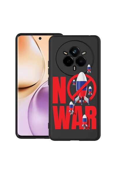 bestcase Husă pentru Realme 14 Pro Plus 5G, No War, Silicon subțire de 0.8MM,...