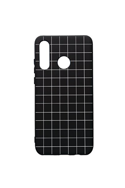 bestcase Θήκη προστασίας Huawei P30 Lite, Grid, σιλικόνης, με υφασμάτινο εσωτ...