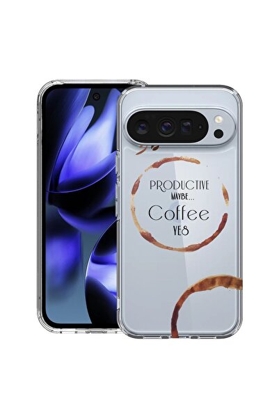 bestcase ¬Æ Husa pentru Google Pixel 10 / Pixel 10 Pro cu Design Coffee, Clea...