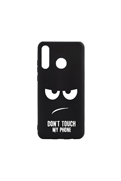 bestcase Husa Silicon Compatibila Cu Huawei P30 Lite, Don't Touch My Phone, r...