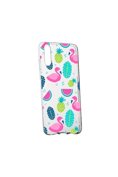 bestcase Silicone case, Sheer, Slim, Flamingo 91, Huawei P20