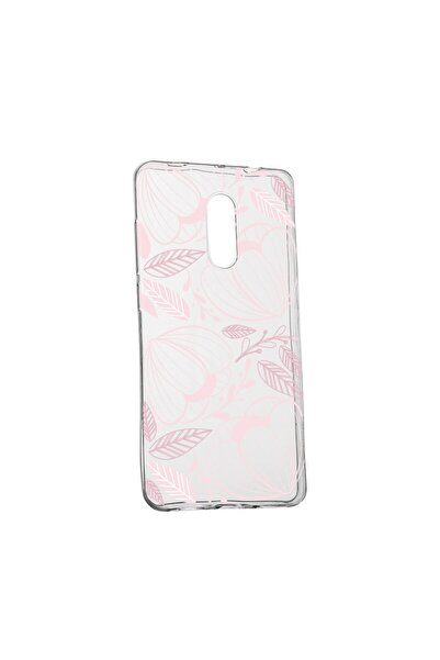 bestcase Husa Silicon, Transparent, Slim, Pink Flower, 113, Nokia 7