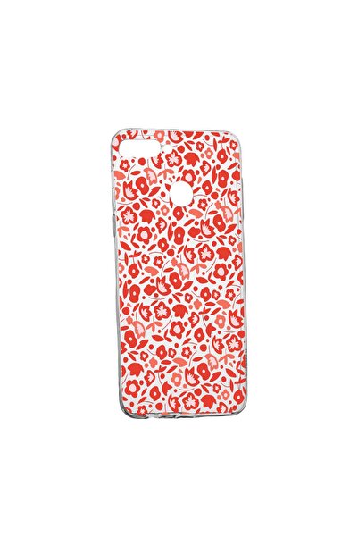 bestcase Θήκη με σχέδιο κόκκινων λουλουδιών, για Huawei Y6 Prime 2018, ανθεκτ...