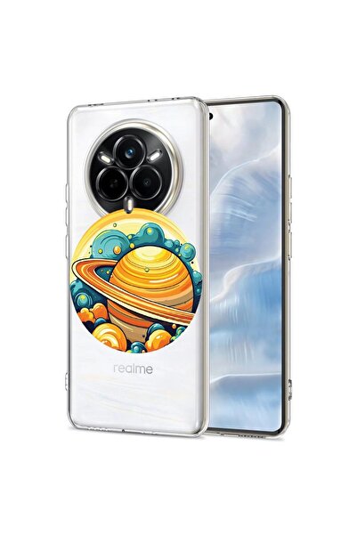 bestcase Husa pentru Realme 14 Pro 5G, BestCase¬Æ Clear Silicon 2MM, Planet -...