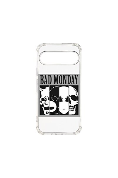 bestcase Husa Αντικραδασμική 1.5MM, Συμβατή με Google Pixel 9, Bad Monday, Τε...