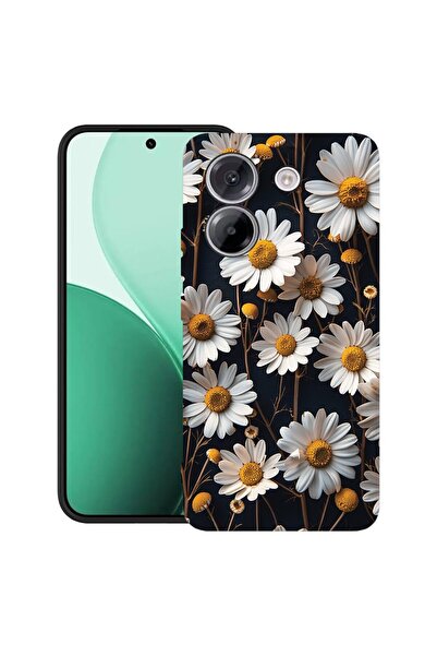 bestcase Υπέρλεπτη Θήκη TPU Συμβατή με Poco M7 Pro 5G, με Σχέδιο 3D Μαργαρίτα...