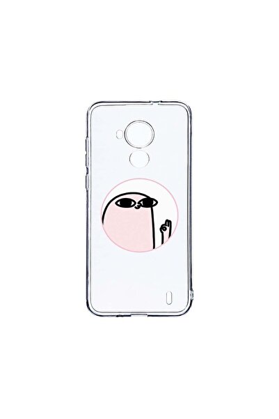 bestcase Διαφανής Θήκη Σιλικόνης 2MM, Συμβατή με Nokia C30, Meme, Αντικραδασμ...