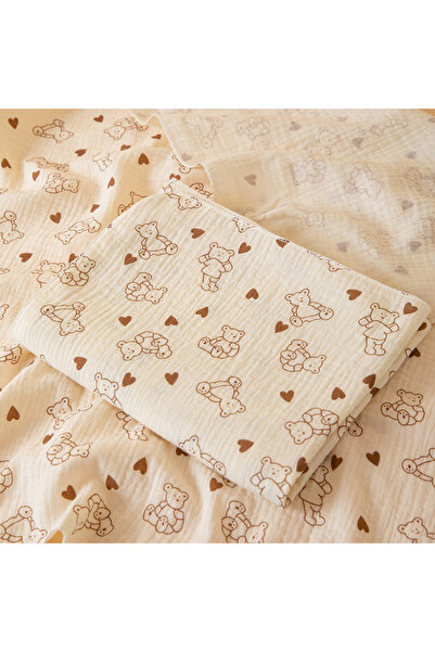 choice2 80 by 80 cm Care Bear 1 Piece of Double-Layered Baby Swaddle Blanket,...