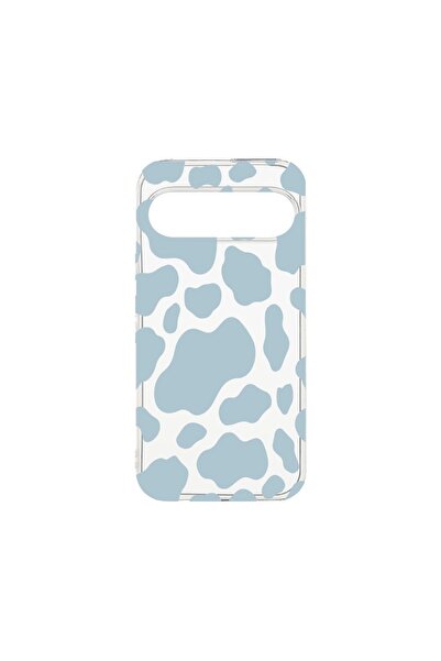 bestcase ¬Æ Husa Clear Silicon 2MM, Compatibila Cu Google Pixel 9 Pro, Blue C...