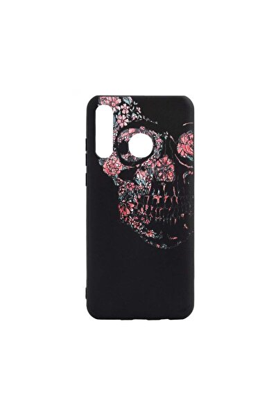 bestcase Θήκη Huawei P30 Lite, Σχέδιο Κρανίο, Ανθεκτική στη φθορά, Αντιολισθη...