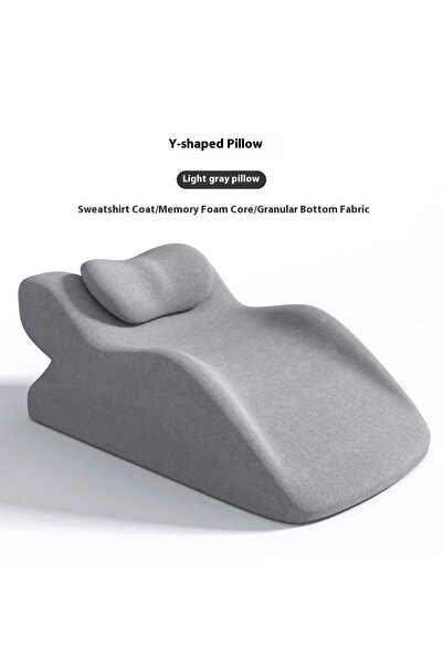 choice2 Grey Intimacy Pillow Lying Bed Artifact Multifunctional Prone Lying P...