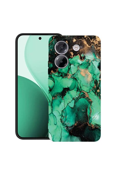 bestcase ¬Æ Husa TPU Ultra Slim Compatibil cu Poco M7 Pro 5G, cu Design Dark ...
