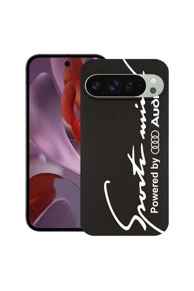 bestcase Husă pentru Google Pixel 9 Pro XL, Powered By Audi, Silicon subțire ...