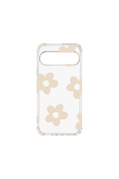 bestcase ¬Æ Husa Anti Shock 1.5MM, Compatibila cu Google Pixel 9, Retro Daisy...