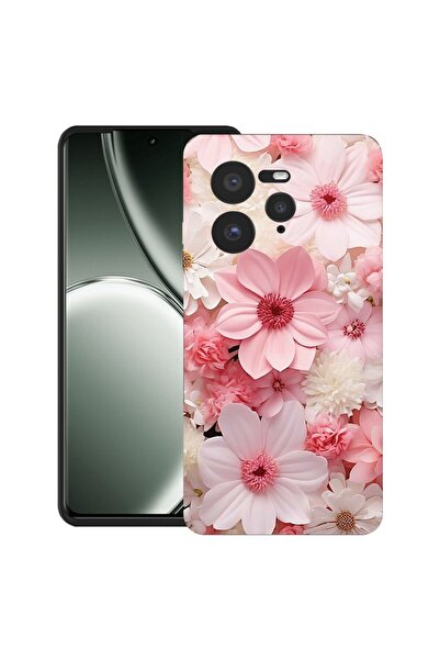bestcase ¬Æ Husa pentru Realme GT 7 Pro cu Design Pink And White Daisy, TPU M...