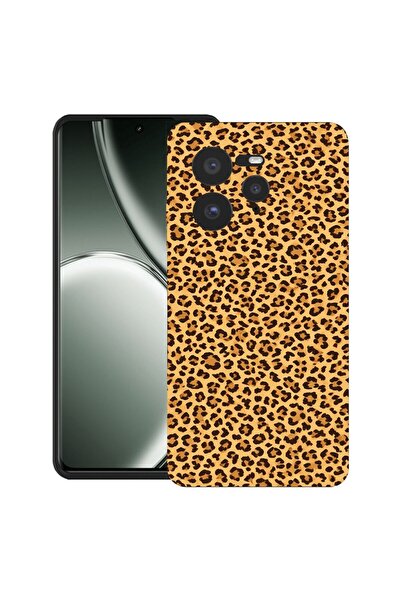 bestcase ¬Æ Husa pentru Realme GT 7 Pro cu Design Leopard pattern, TPU Mat Ul...