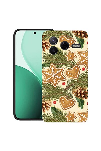 bestcase ¬Æ Husa TPU Ultra Slim Compatibil cu Poco F7 Pro, cu Design Xmas Pat...