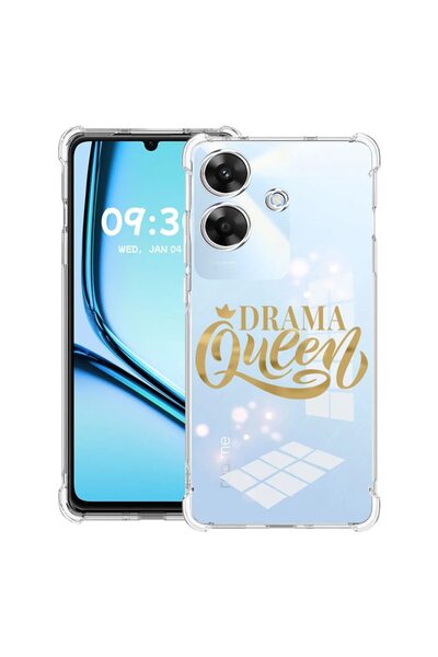 bestcase ¬Æ Husa Anti Shock pentru Realme Note 60 / Note 60X cu Design Queen,...
