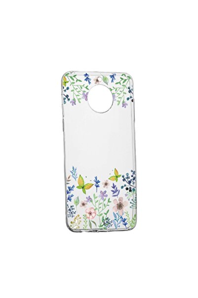 bestcase Θήκη σιλικόνης συμβατή με Nokia C30, Σχέδιο Πεταλούδες και Λουλούδια...