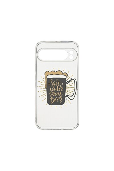 bestcase Husă transparentă din silicon de 2MM, compatibilă cu Google Pixel 9 ...