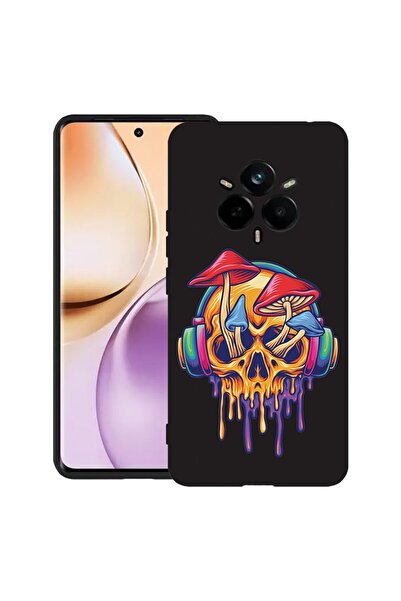 bestcase Θήκη για Realme 14 Pro Plus 5G, Σχέδιο Κρανίο-Μανιτάρι, Λεπτή Σιλικό...