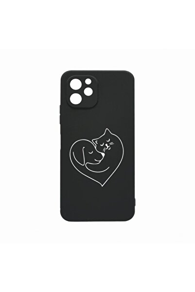 bestcase Θήκη, Συμβατή με Huawei nova Y61, Σχέδιο Αγάπης Σκύλου και Γάτας, Αν...