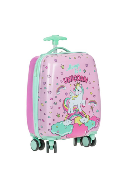 MC Micostore Troler de calatorie pentru fetite, model unicorn, capacitate 22....