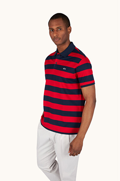 PAUL&SHARK Men's Knitted Cotton Polo Shirt