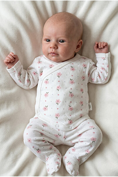 hobbe baby طقم ملابس أطفال مكون من قطعتين وسروال واحد مصنوع من القطن بنسبة 100%
