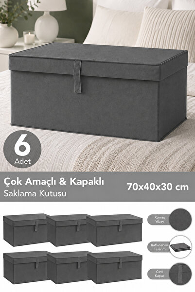 Meleni Home Set od 6 Mega Plus kutija za skladištenje - Višenamenska organiza...