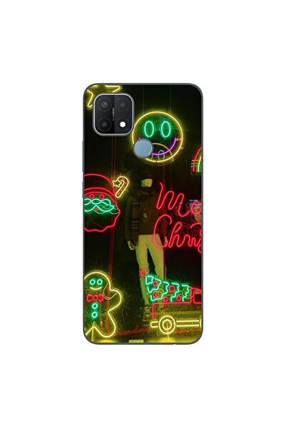 OEM Husa compatibila cu Oppo A15 si A15s Silicon Gel Tpu Model Craciun Vitrin...