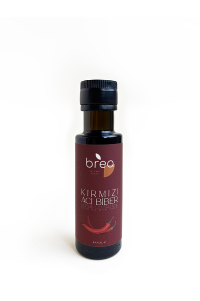 Kırmızı Acıbiber Aromalı Zeytinyağı - 100ml