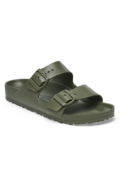 Birkenstock Arizona Eva Double Strap Khaki Green Lightweight Comfortable Men'...