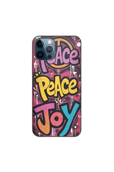 OEM Husa compatibila cu Apple iPhone 12 Pro Max Silicon Gel Tpu Model Peace a...