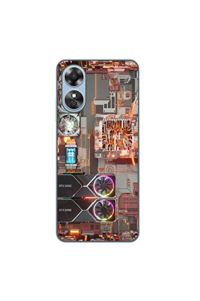 OEM Husa compatibila cu Oppo A17 Silicon Gel Tpu Model Motherboard