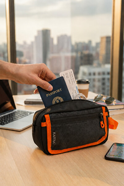 KAFFAA Active Handbag Unisex Τσάντα χειρός πολλαπλών θηκών