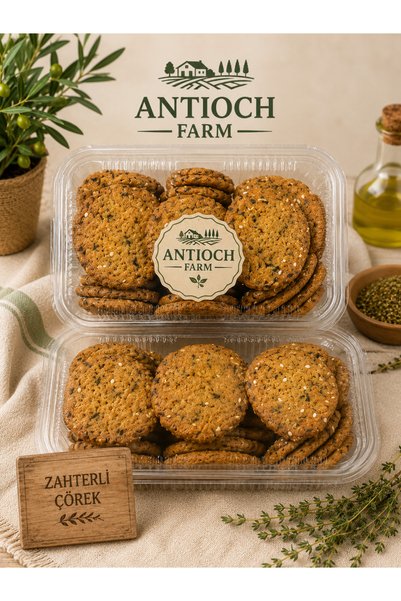 Antioch Farm EL YAPIMI HATAYIN YÖRESEL ZAHTERLİ ÇÖREĞİ 500 GR
