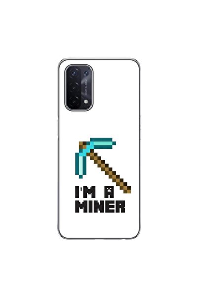 OEM Husa compatibila cu Oppo A54 5G, A74 5G Silicon Gel Tpu Model Minecraft M...