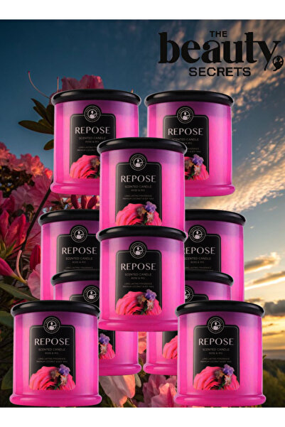 The Beauty Secrets 10 قطع شمعة معطرة ريبوز 500 جرام